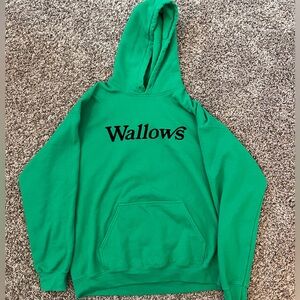 Wallows Merch Green Hoodie